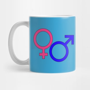 Male and Female Symbols Mug